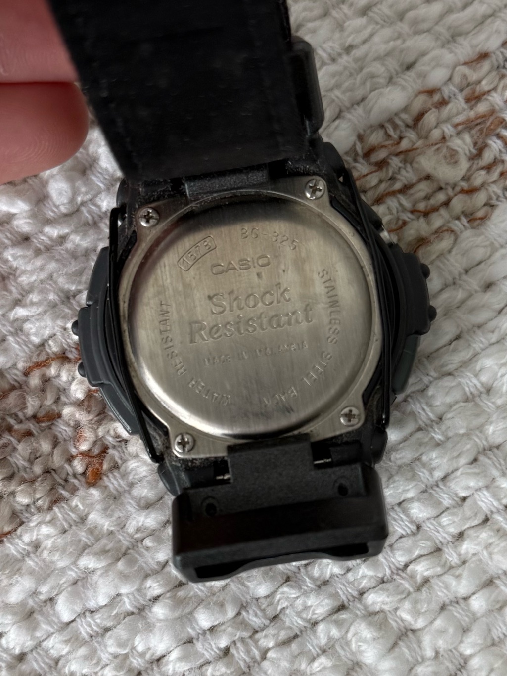 Casio Baby G Shock Digital Vintage Black Wristwatch — image 5 of 8